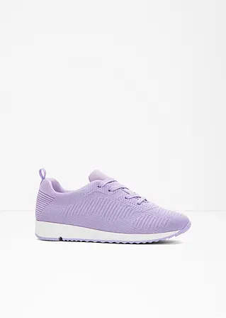 Sneaker in lila von vorne - bonprix