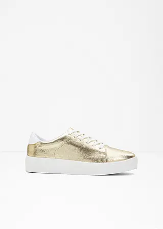 Plateau Sneaker in gold - bpc selection