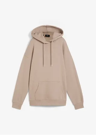 Oversize Hoodie in braun von vorne - bonprix