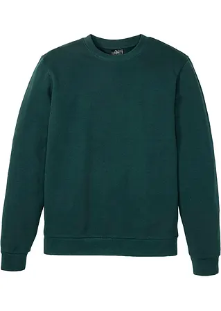 Sweatshirt in grün von vorne - bonprix