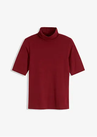 Shirt mit Rollkragen in rot von vorne - bpc selection