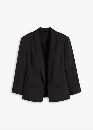 Blazer in schwarz von vorne - bonprix