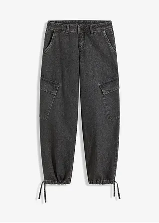 RAINBOW Cargo-Jeans Mid Waist