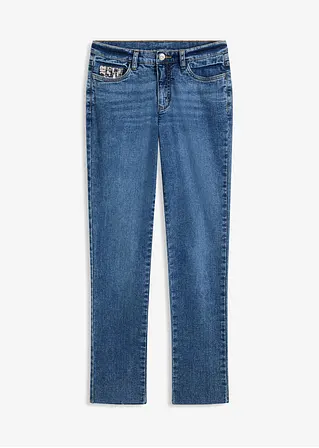 Straight-Jeans in blau von vorne - bonprix