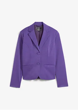 Blazer in lila von vorne - bonprix