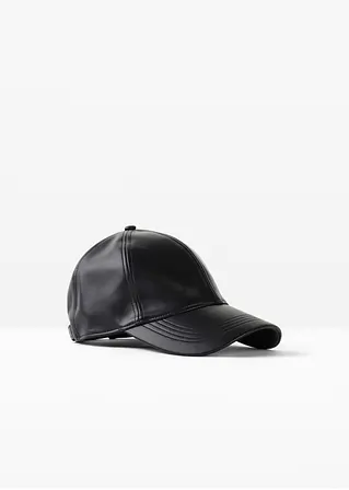 Cap in schwarz von vorne - bonprix