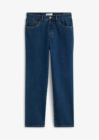 Classic Fit Stretch-Jeans, Straight in blau von vorne - bonprix