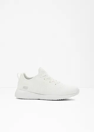 All white skechers memory foam online