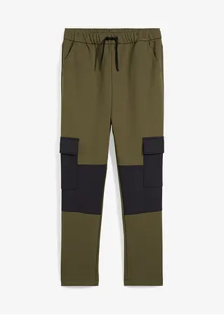 Softshellhose, Regular Fit in grün von vorne - bonprix
