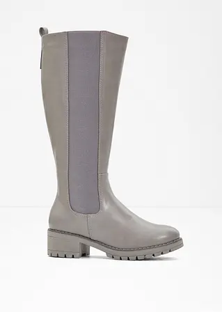 Stiefel in grau - bonprix