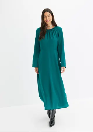 Maxikleid in grün von vorne (Totalaufnahme) - bonprix