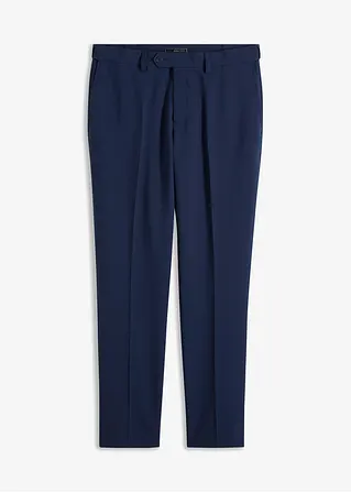 Baukasten-Anzugshose, Regular Fit in blau von vorne - bonprix