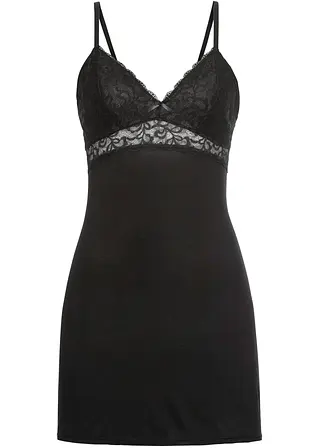 Negligé in schwarz von vorne - bonprix