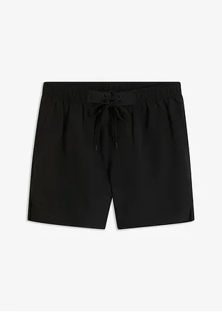 Badeshorts Herren in schwarz von vorne - bonprix