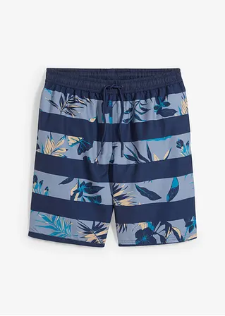 Badeshorts Herren in blau von vorne - bonprix