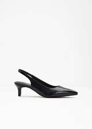 Sling Pumps in schwarz - bonprix