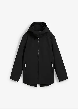 Softshelljacke in schwarz von vorne - bonprix