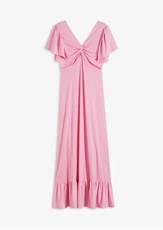 Maxikleid in rosa von vorne - bonprix
