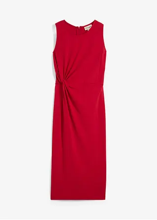 Midikleid aus bequemen Punto di Roma in rot von vorne - bonprix