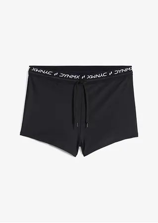 Badehose Herren in schwarz von vorne - bonprix