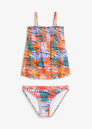 Tankini (2-tlg.Set) in petrol von vorne - bonprix