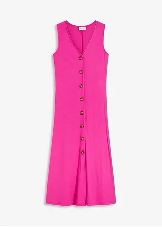 Midikleid in pink von vorne - bonprix