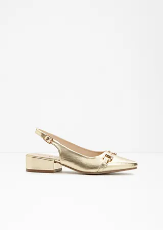 Sling Pumps in beige - bonprix