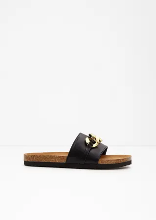Pantolette in schwarz - bonprix
