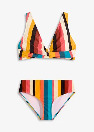 Bikini (2-tlg.Set) in bunt von vorne - bonprix