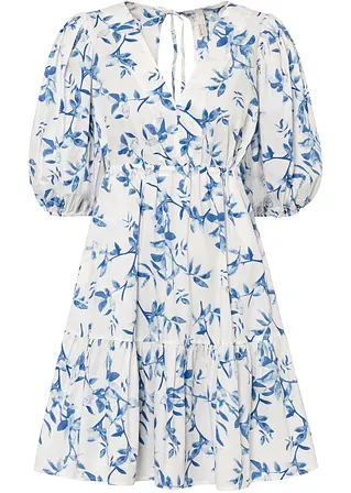 Minikleid in weiß von vorne - bonprix