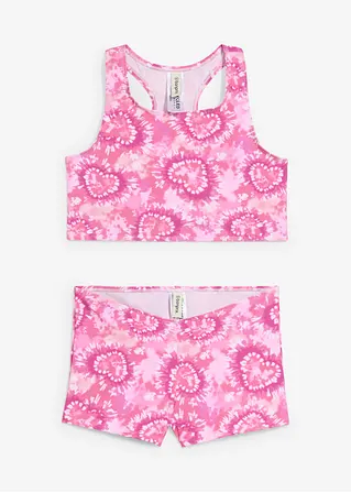 Bikini (2-tlg.Set) in lila von vorne - bonprix
