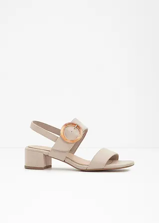 Marco Tozzi Sandalette in beige - Marco Tozzi