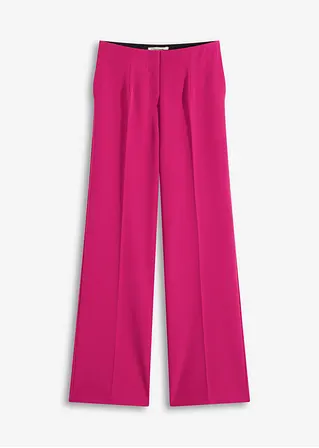 Schlaghose in pink von vorne - bonprix