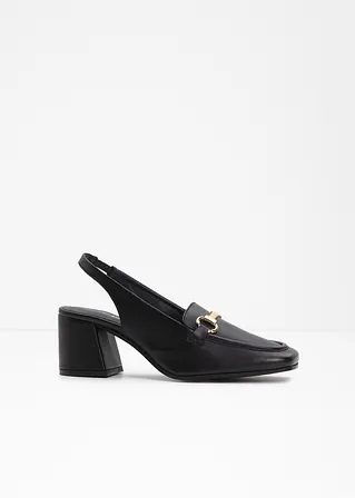 Sling Pumps in schwarz - bonprix