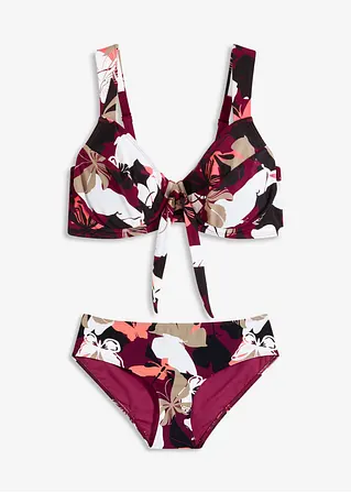 Minimizer Bügel Bikini (2-tlg.Set) in lila von vorne - bonprix
