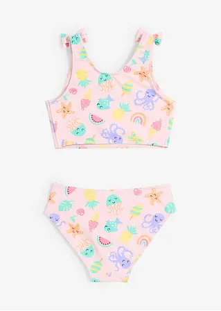 Bikini (2-tlg.Set) in rosa von hinten - bonprix