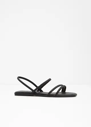 Sandale in schwarz - bonprix