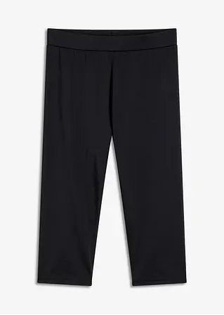 Badecaprihose in schwarz von vorne - bonprix