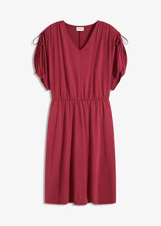 Jerseykleid aus softem Modal-Mix in rot von vorne - bonprix