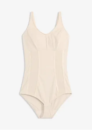 Shape Body ohne Bügel mit starker Formkraft in beige von vorne - bonprix