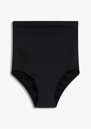 Highwaist Seamless Shape Slip mit mittlerer Formkraft in schwarz von vorne - bonprix