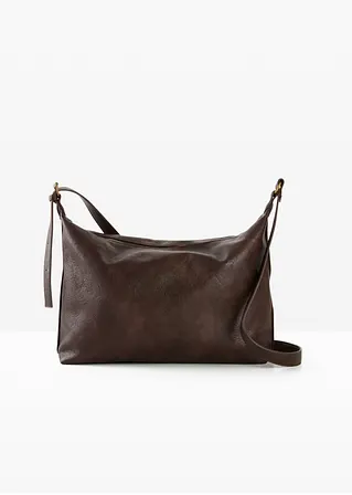 Umhängetasche in braun von vorne - bonprix