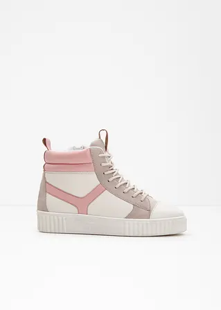 High top Sneaker in weiß - bonprix