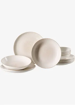 Ritzenhoff & Breker Geschirr-Set (12-tlg. Set) in beige - Ritzenhoff & Breker