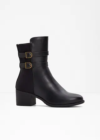 Komfort Boot in schwarz von vorne - bonprix