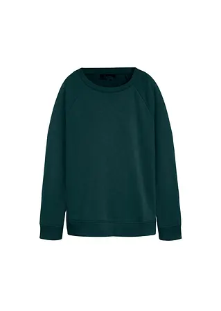 Basic Sweatshirt in petrol von vorne - bonprix