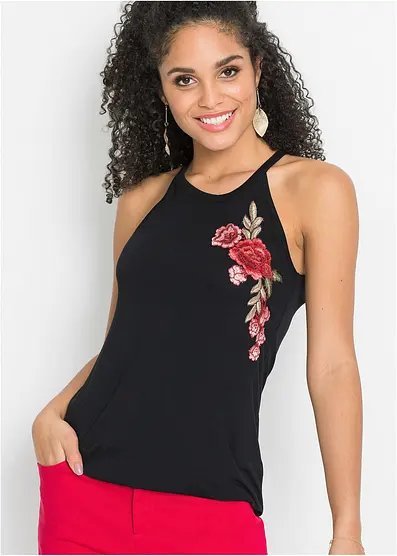 Наклейка Bonprix Top mit Stickerei