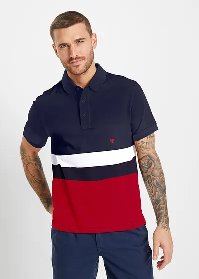 Bonprix Piqu-Poloshirt aus reiner Bio-Baumwolle 3390₽