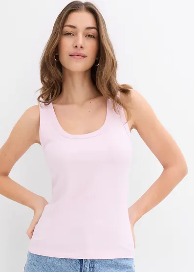  Топ Bonprix в рубчик из мягкой вискозы