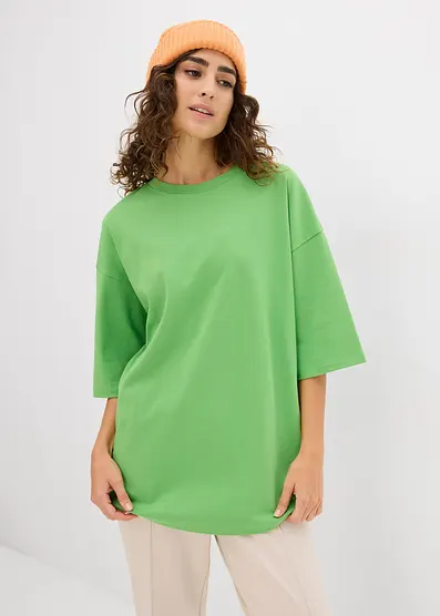  Длинная футболка Bonprix из интерлока